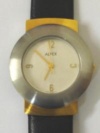 Modern Quartz Swiss Made By Alfex Wristwatch