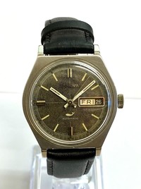 Bulova Swiss Stainless Steel Automatic Wristwatch