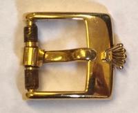 Ladies Rolex Gold Plated Pin Buckle to Fit a 10mm Watch Strap.