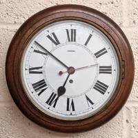 English Smiths Astral 8 Day 12" Dial Clock
