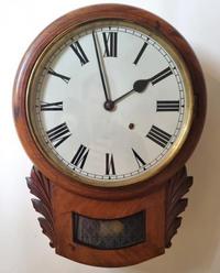 Late C19th Anglo American 8 Day Dial Clock