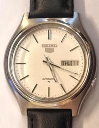 Seiko Stainless Steel Automatic 7009-8810 Day/Date Gents Wristwatch