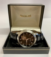 Gents Accurist Open Heart Automatic watch with box