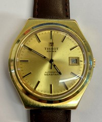 Gents Tissot Gold Plated Automatic Seastar Wristwatch