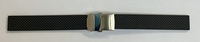 16mm Textured Rubber Oris Strap New Old stock 07 41610