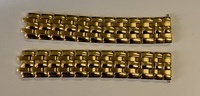 15mm Gold Plated PVD Oris Refurbished Bracelet 07 81508
