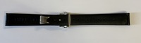 16mm New Oris Black Leather Strap with Folding Clasp 07 51671
