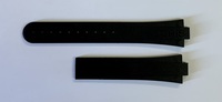 18mm Black Rubber Oris Strap New No Buckle Old Stock 07 41834