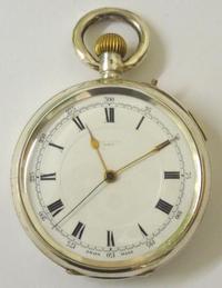 Swiss Silver Cased Pocket Watch by John Russell