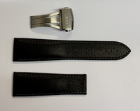 24mm Black Leather Oris Strap New Old Stock 07 52471FC