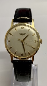 9K Gold Gents Manual Wind Longines Wristwatch