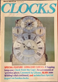 Clocks Magazine March 1983