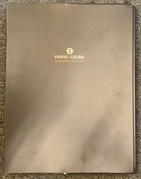 Favre Leuba Catalogue 2017 - 2018