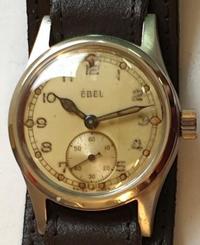 Ex-military Ebel Stainless Steel Wristwatch