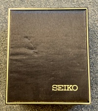 Pre Owned Seiko Quartz Watch Box