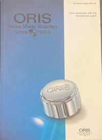 Oris Catalogue 2001/02