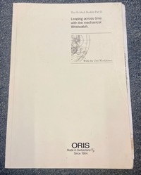 Oris The Hi Mech Booklet II