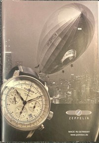 Zeppline Watch Catalogue