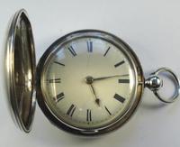 Silver Fusee Pocket Watch by Carter of Rochford