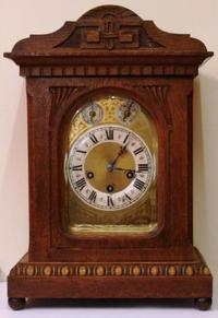 Oak Cased 8 Day Westminster Chime