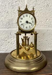Lenzkirch German Anniversary Clock C1910