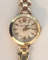 Ladies Jaeger LeCoultre 9ct Gold Wristwatch c1961