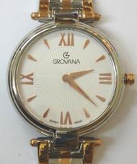 New Grovana Mid-size Quartz Wristwatch with two colour bracelet