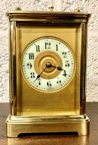 French 8 Day Strike/Repeater Carriage Clock