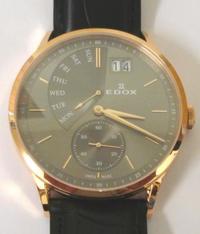 New Edox G/P S/Steel Quartz Wristwatch