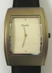 Modern Quartz Doubar Swiss Wristwatch