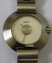 Modern Quartz Swiss Made Alfex Wristwatch