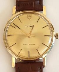 Rolex Tudor 9ct Gold Manual Wind Wristwatch