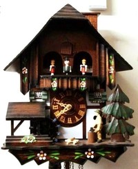 Modern German Automaton Cuckoo Clock