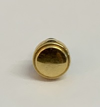 Gold Plated Pusher for Oris 7486