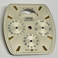 Champagne Coloured Dial with Moon phase Window for Oris 7488