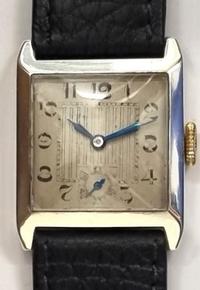 Swiss Silver Cased Officers Style Wristwatch