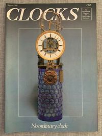 Clocks Magazines 1986 August