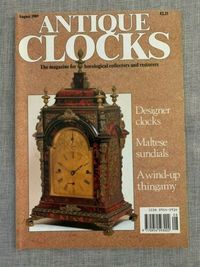 Clocks Magazine 1989 August