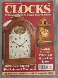Clocks Magazine 1996 October Vol 19 No. 5