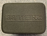 Pre Owned Breitling Watch Box missing one Foam Insert