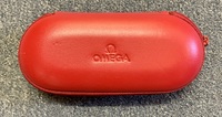 Pre Owned Omega Watch Case/Travel Case 2 inserts