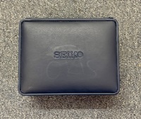 Pre Owned Blue Seiko Watch Box