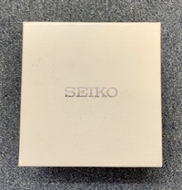 Pre Owned Seiko White Watch Box