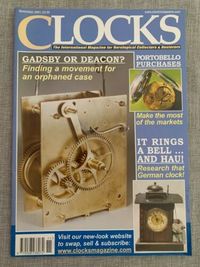 Clocks Magazine 2001 November