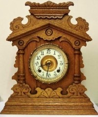 American Ansonia 8 Day Mantel Clock