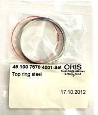 Steel Top Ring for Oris 7670