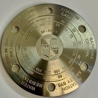 Caseback Without Crystal for Oris 7683