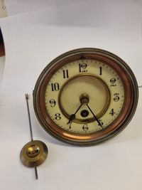 Antique French 8 Day Movement Spares or Repair