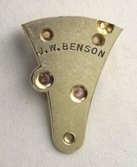 110 Train Wheel Bridge for a J W Benson/Cyma Calibre 939 Watch
