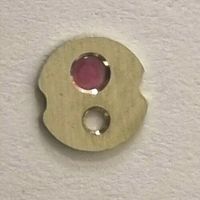 330 Lower Cap Jewel for a Cyma Calibre 775 Watch
